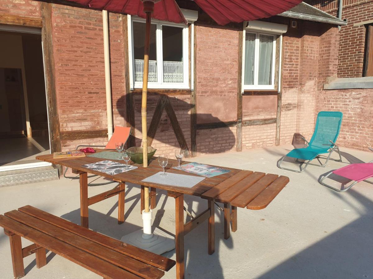 Notre Nid - Grande Terrasse Privee En Bord De Mer, Au Coeur Du Quartier Historique Du Treport ! Wifi Le Tréport Dış mekan fotoğraf
